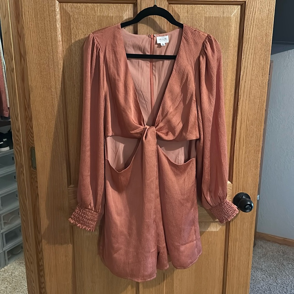 Lelis romper with cutouts